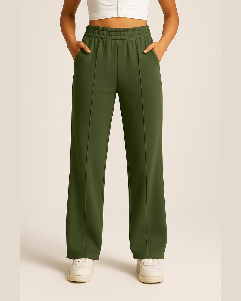 BUZO DE MUJER VERDE OLIVO