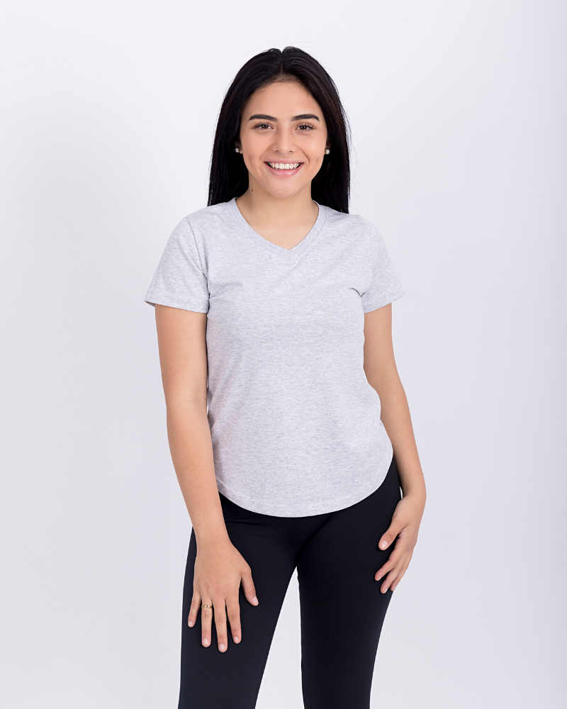 POLO CUELLO V MELANGE