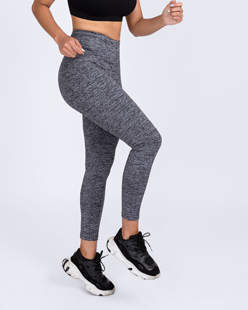 Leggins Deportivo Plomo Para Mujer