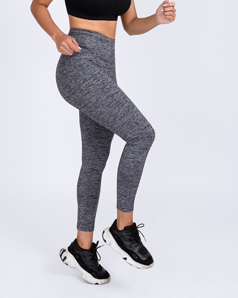 LEGGIN SUPLEX NACIONAL PLOMO JASPEADO