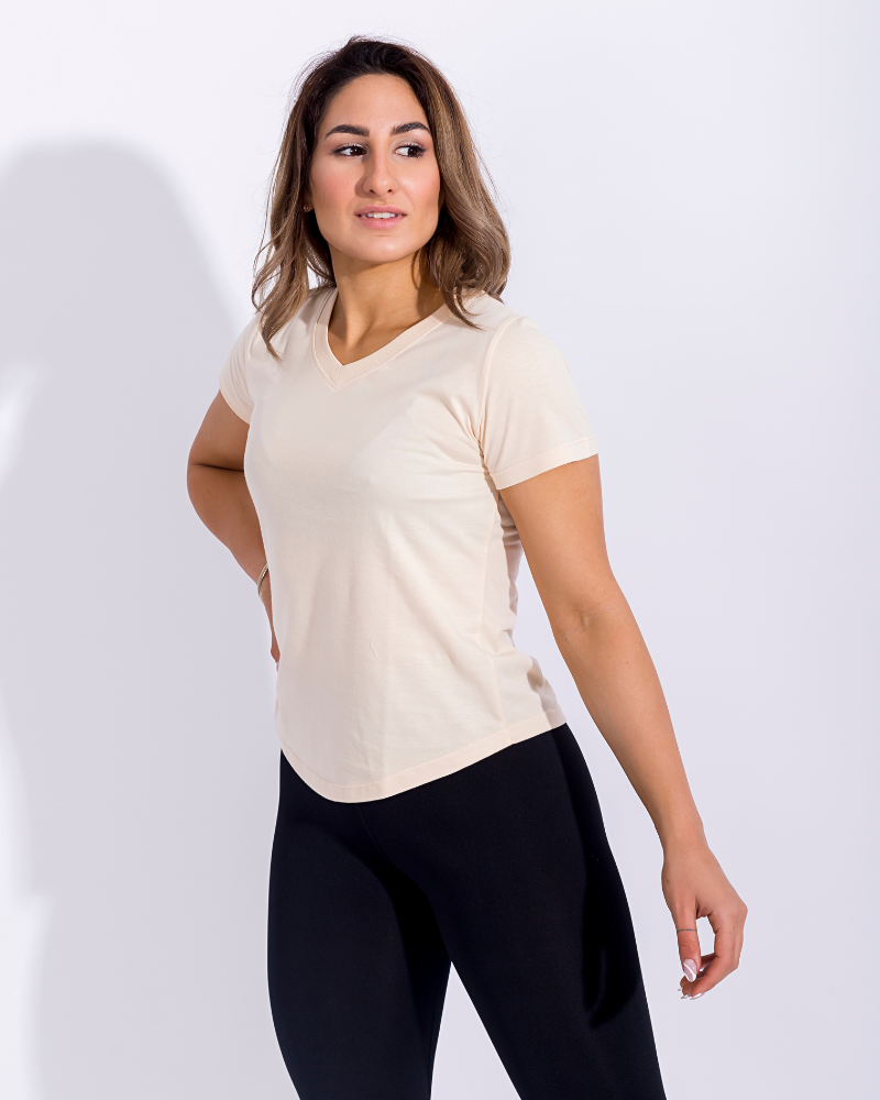 POLO CUELLO V PIEL