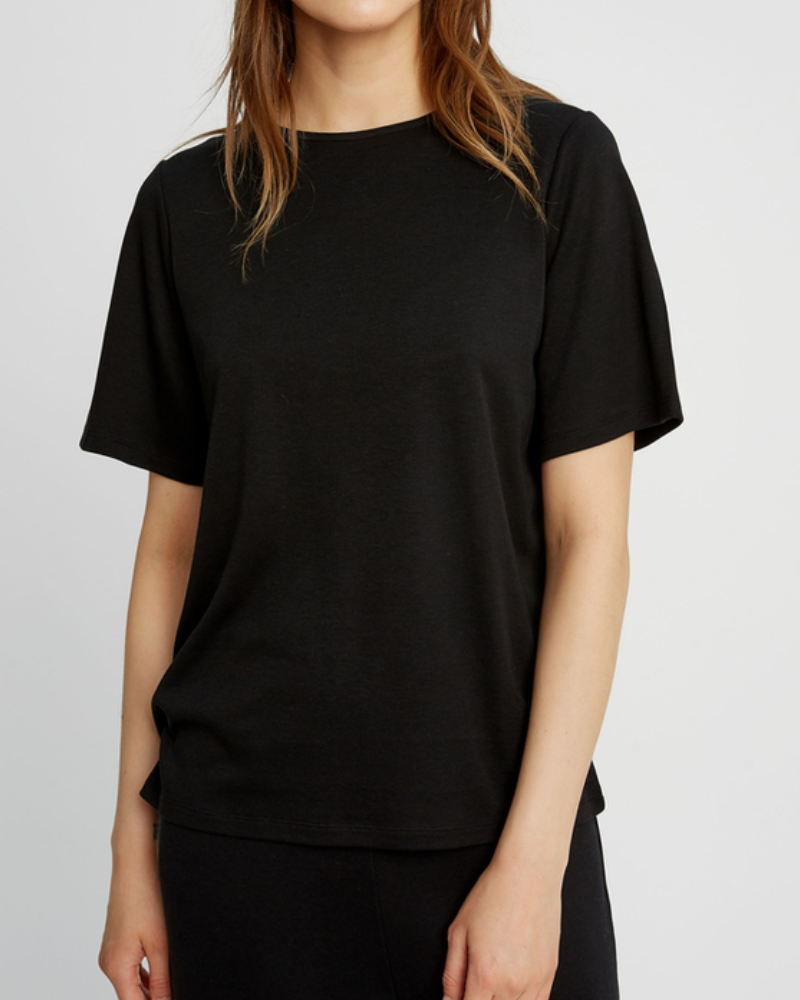 POLO OVERSIZE MUJER NEGRO