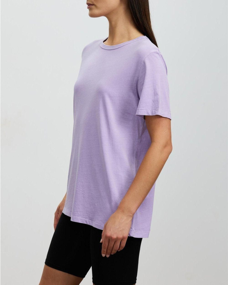 POLO OVERSIZE MUJER LILA