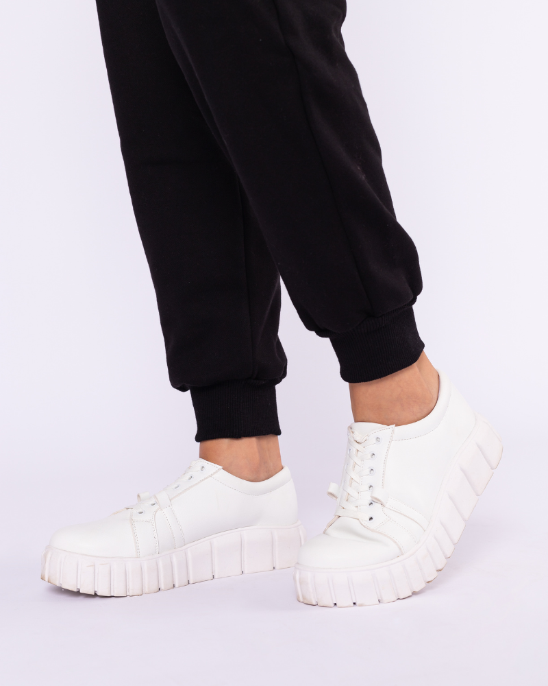 JOGGER AFRANELADO NEGRO
