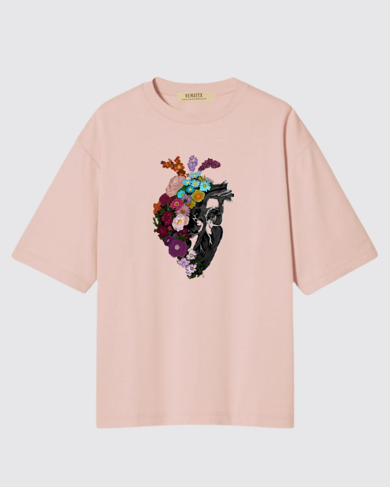 POLO MUJER GRAFICO CORAZON