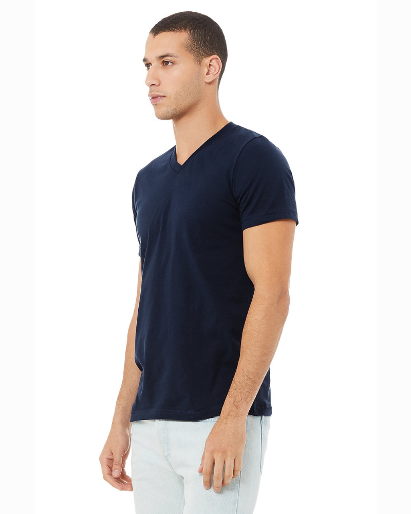 POLO CUELLO V HOMBRE AZUL