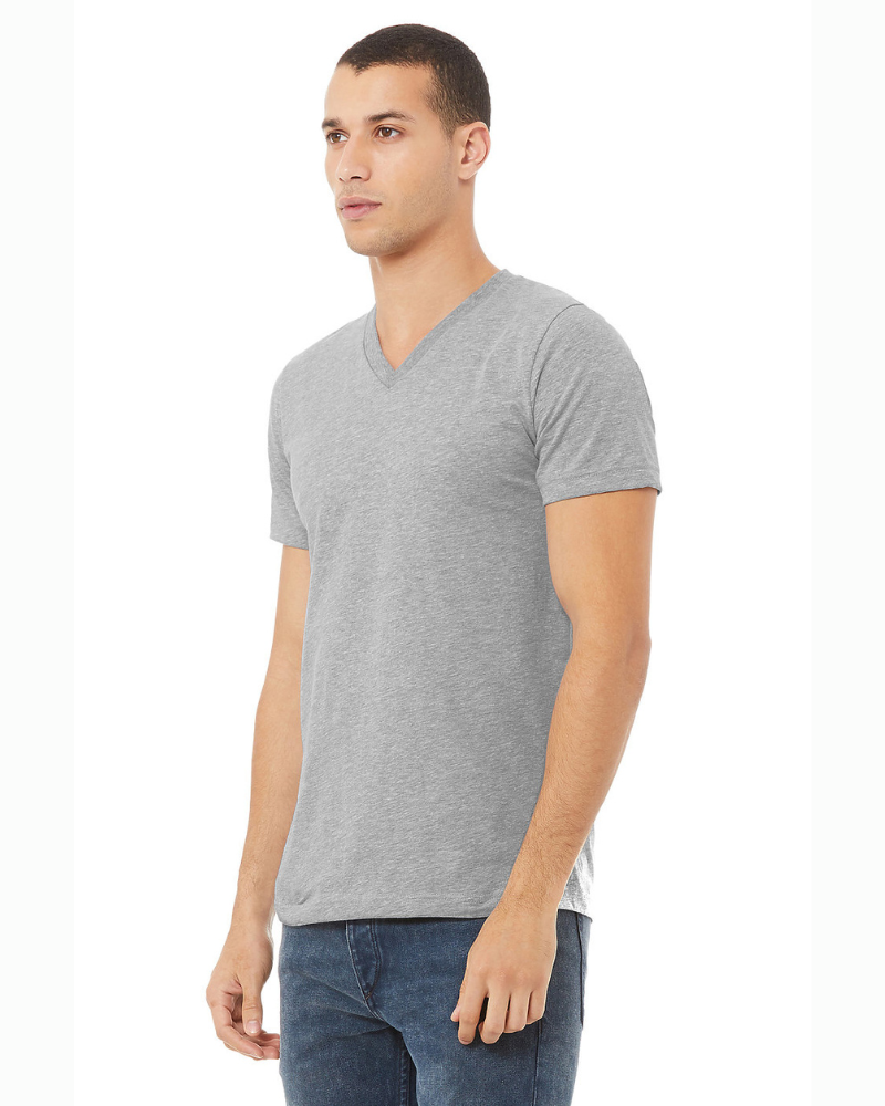 POLO CUELLO V HOMBRE MELANGE