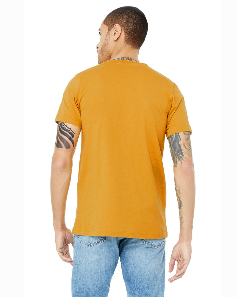 POLO CUELLO V HOMBRE MOSTAZA