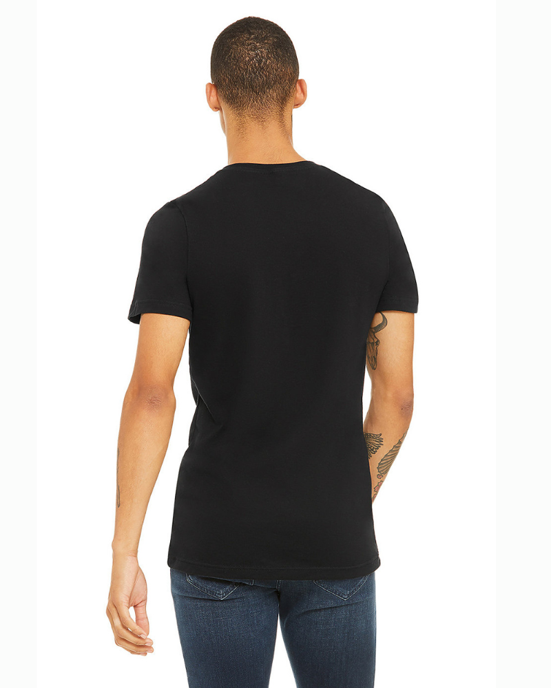 POLO CUELLO V HOMBRE NEGRO