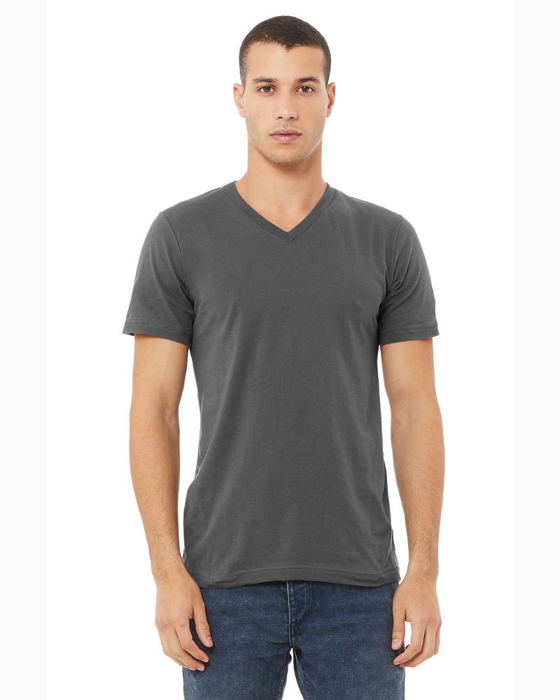 POLO CUELLO V HOMBRE PLOMO
