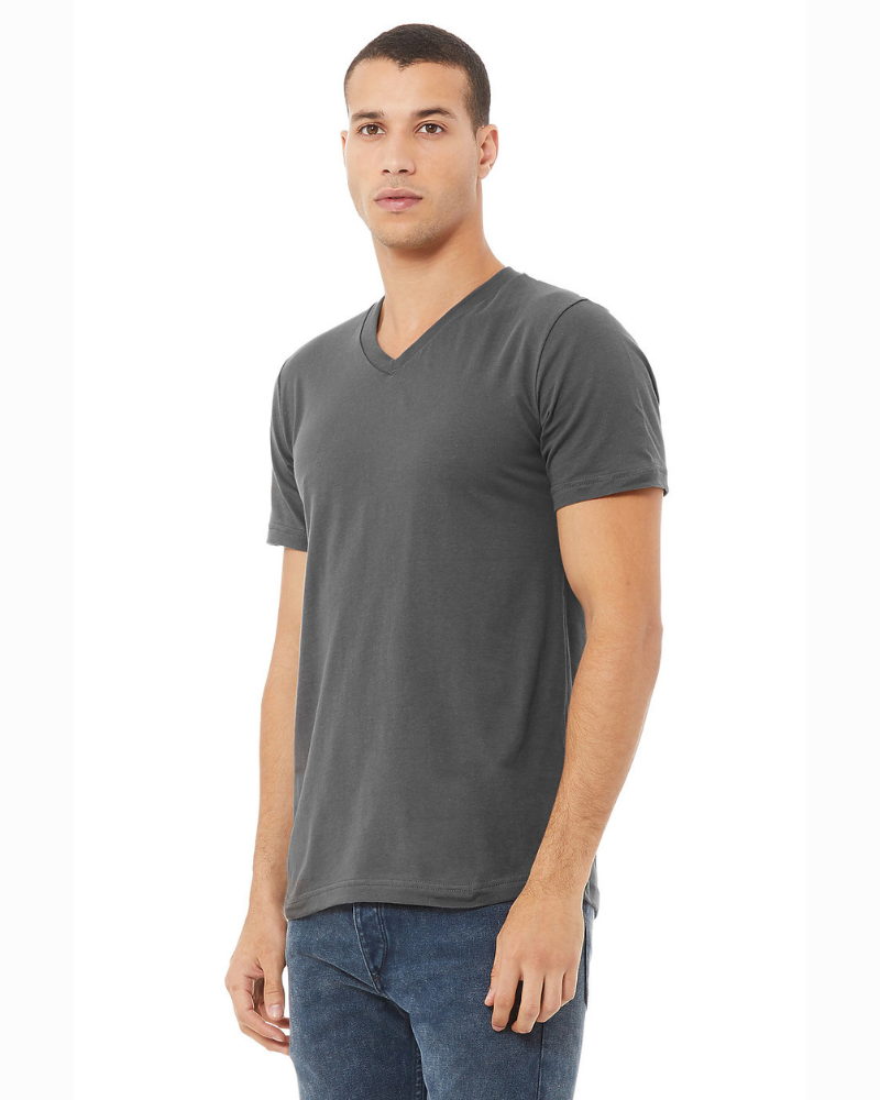POLO CUELLO V HOMBRE PLOMO