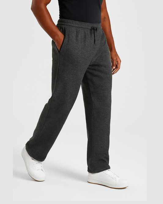 PANTALON DE BUZO RECTO GRAFITO