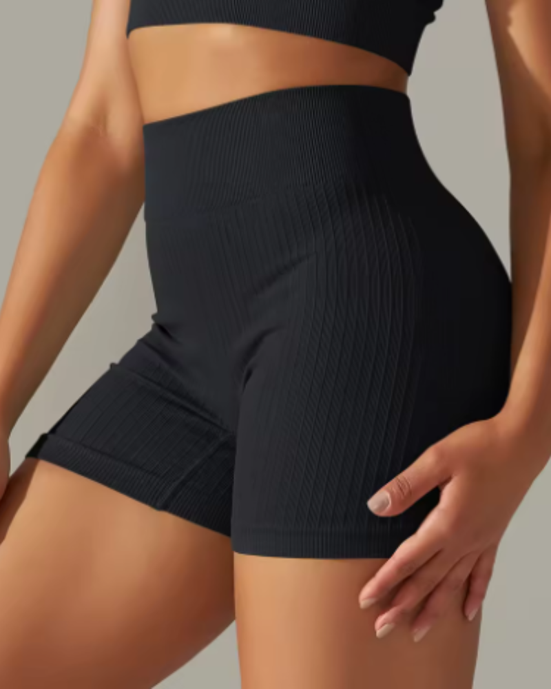 SHORT DEPORTIVO ACANALADO