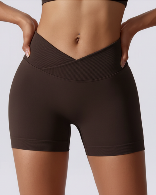 SHORT DEPORTIVO PRETINA CRUZADA