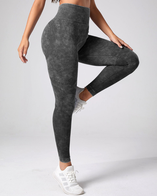 LEGGINS DEPORTIVO  EFECTO ACID WASH