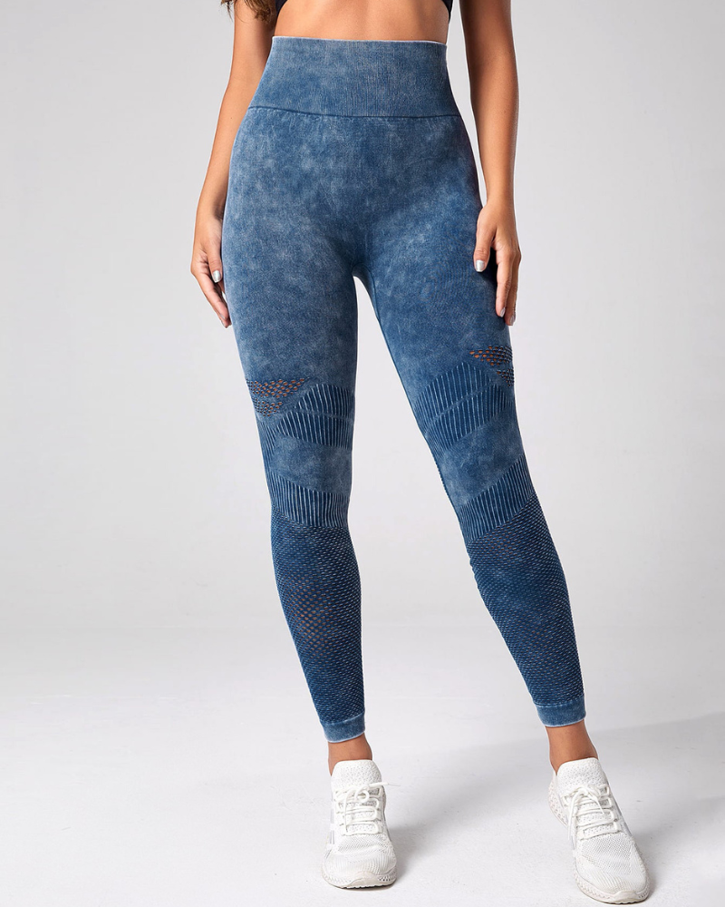 LEGGINS DEPORTIVO  EFECTO ACID WASH