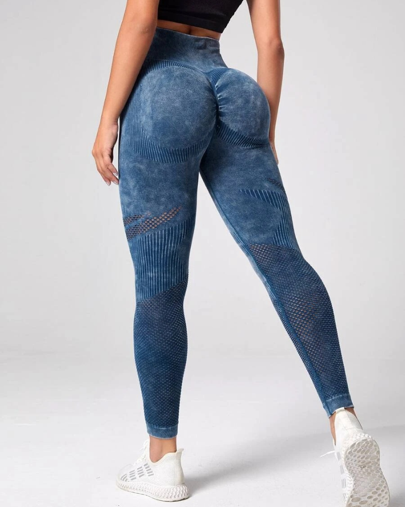LEGGINS DEPORTIVO  EFECTO ACID WASH