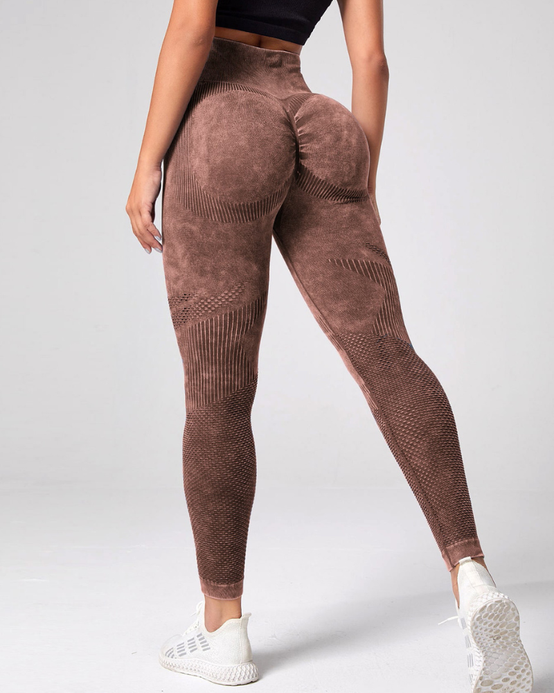 LEGGINS DEPORTIVO  EFECTO ACID WASH