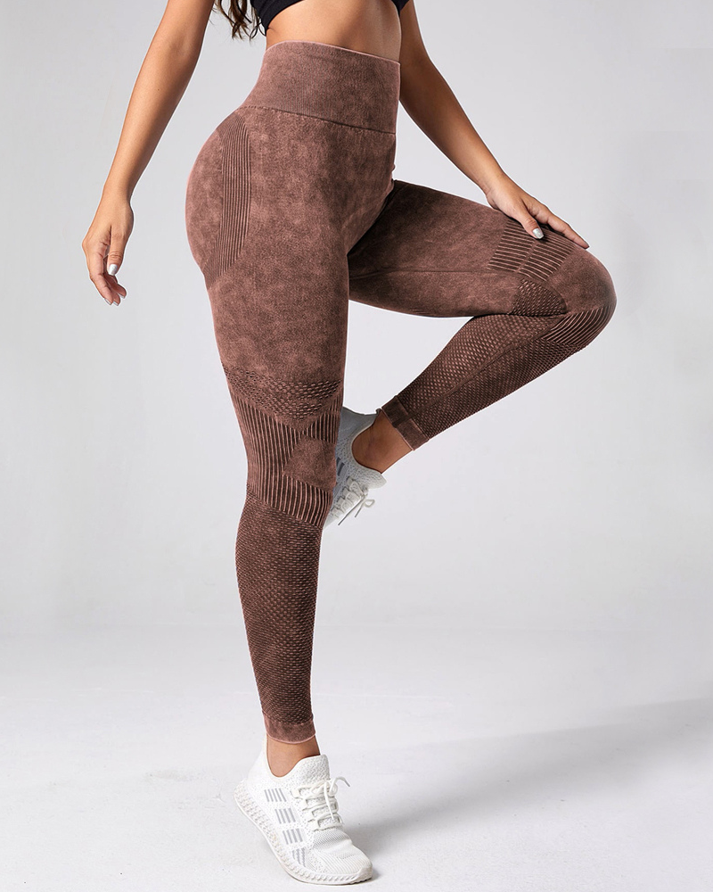 LEGGINS DEPORTIVO  EFECTO ACID WASH