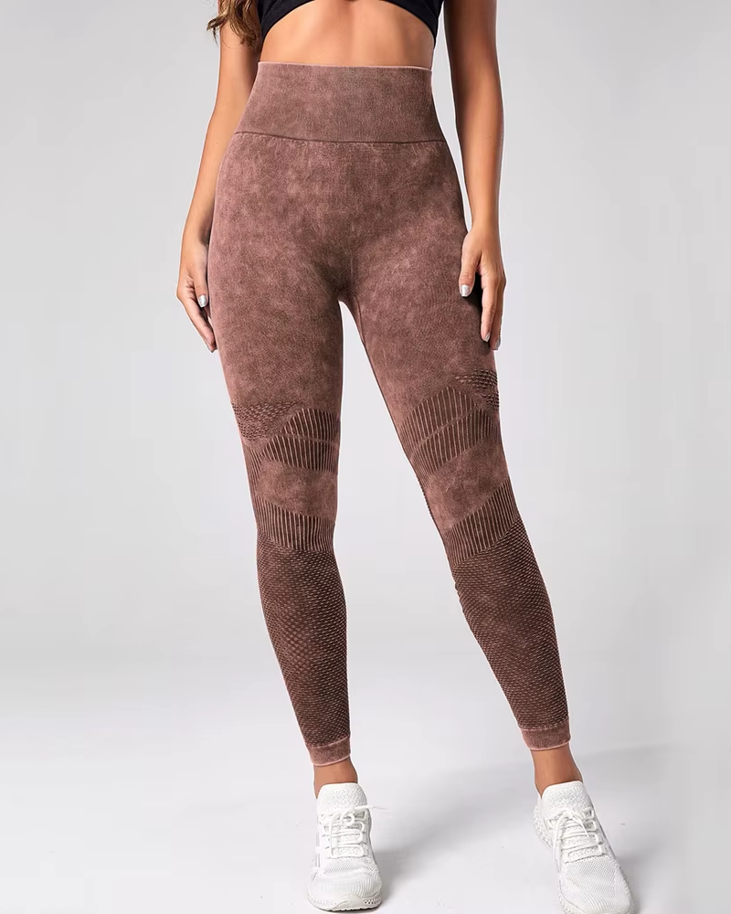 LEGGINS DEPORTIVO  EFECTO ACID WASH
