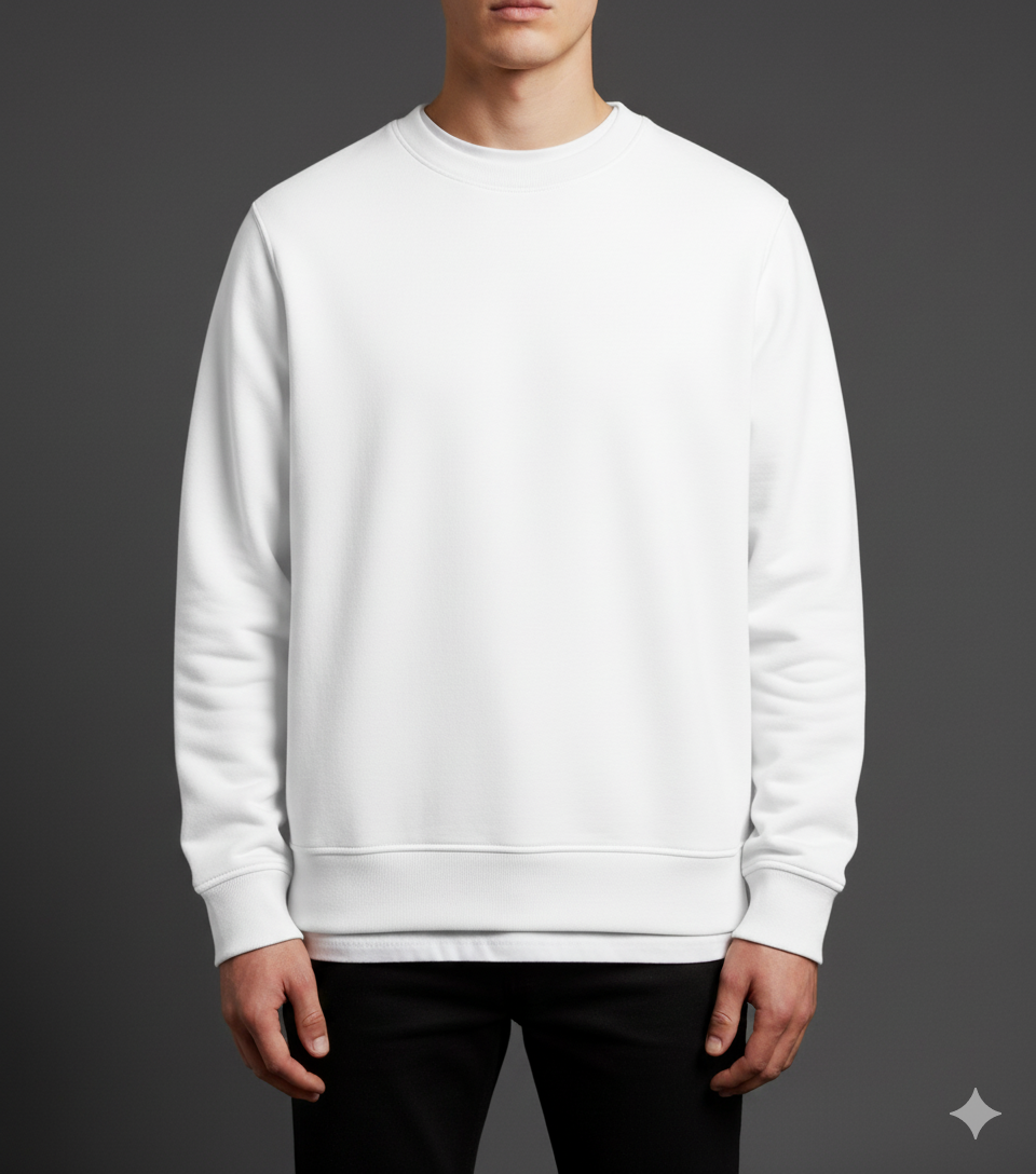 POLERA UNISEX BLANCA