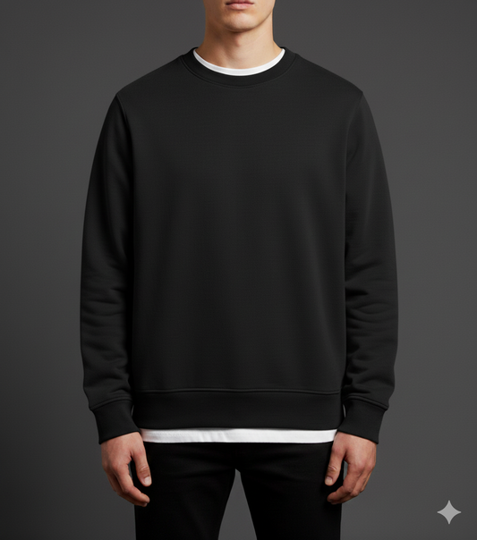 POLERA UNISEX NEGRA