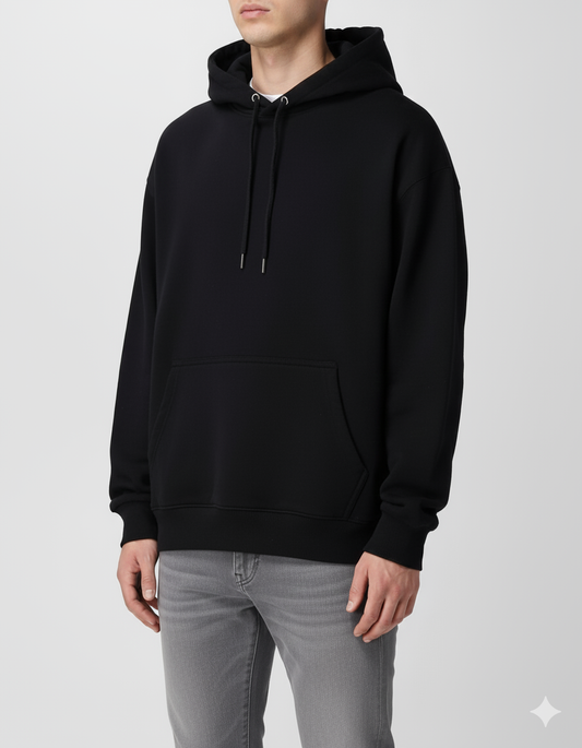 POLERA UNISEX NEGRA